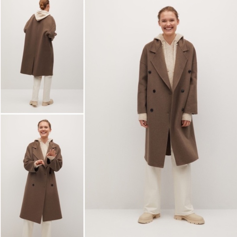 Mango handmade wool coat